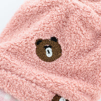HKM-5344573 Plush Warm Dog Apparel for All Sizes in Pink and Blue