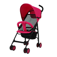 HKM-534483 Portable 2-in-1 Lightweight Baby Stroller with Cotton Fabric and Easy-Folding Design