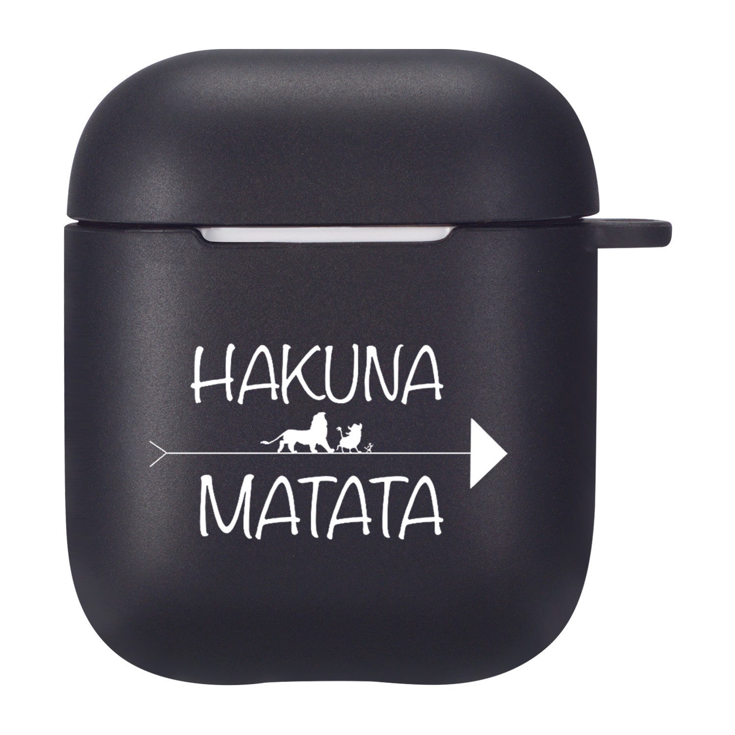HKM-534483 Silicone TPU Flip Case for AirPods Second Generation, Compatible with Apple iPhone Models
