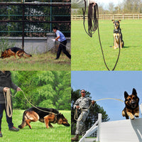 HKM-5345981 Durable Nylon Dog Training Leash, Non-Slip Tracking Rope for Medium Dogs, 3M/5M/10M/20M Options