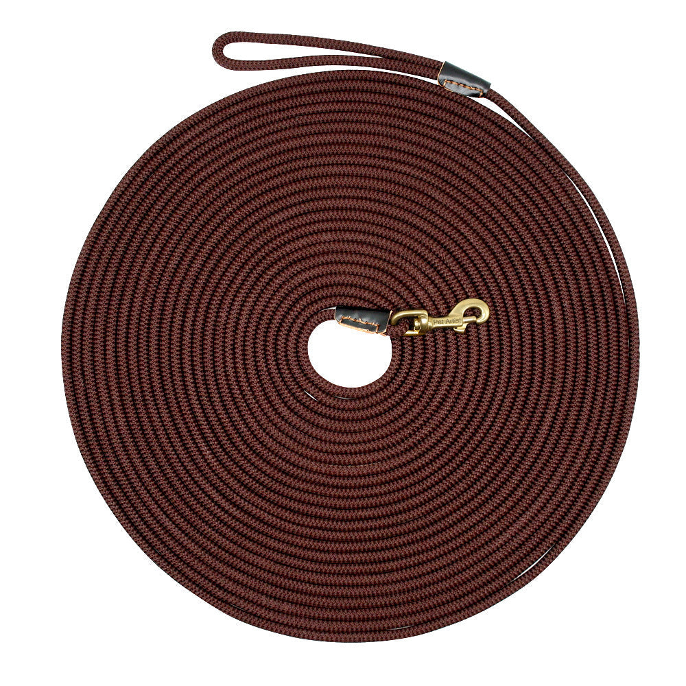 HKM-5345981 Durable Nylon Dog Training Leash, Non-Slip Tracking Rope for Medium Dogs, 3M/5M/10M/20M Options