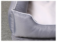 HKM-5346237 Removable Dark Grey Pet Litter Bed with Non-Stick Kennel for Dogs and Cats