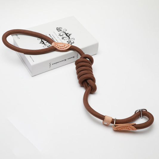 HKM-5347005 Durable Nylon Slip Lead Dog Leash - Multiple Sizes Available