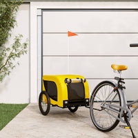 HKM-5347645 Dog Bicycle Trailer – Durable Oxford Fabric & Iron Frame for Pet Transport