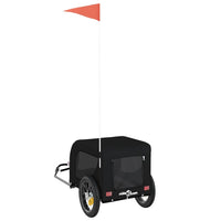 HKM-5347645 Dog Bicycle Trailer – Durable Oxford Fabric & Iron Frame for Pet Transport