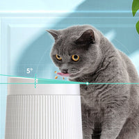 HKM-5348157 Geometric Double Cat Bowl ¨C A5 Food Grade Melamine, ¦Õ194 * h145mm