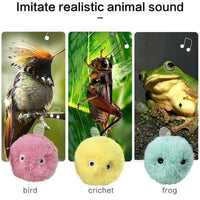 HKM-5349437 Interactive Pet Toy Ball with Animal Sounds for Cats and Dogs