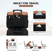 HKM-534995 Waterproof Crossbody Laptop Briefcase with USB Port for Office and Travel