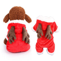 HKM-5350333 Coral Velvet Dog Clothing with Cartoon Designs - Elk, Cow, Dinosaur, Frog, and More