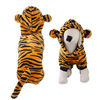 HKM-5350333 Coral Velvet Dog Clothing with Cartoon Designs - Elk, Cow, Dinosaur, Frog, and More