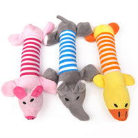 HKM-5351613 Plush Latex Squeaky Toy for Cats and Dogs - Sounding Pet Plaything