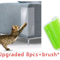 HKM-5352125 Sofa and Furniture Claw Protector Pads - Universal Sticky Anti-Scratch PVC Sheets, 2PCS Set
