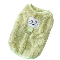 HKM-5352509 Cozy Two-Legged Down Jacket for Small to Medium Dogs and Cats with Heart Patterns
