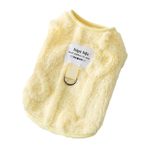 HKM-5352509 Cozy Two-Legged Down Jacket for Small to Medium Dogs and Cats with Heart Patterns