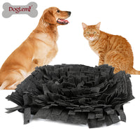 HKM-5352765 Washable Snuffle Mat for Dogs and Cats - Smell Training Puzzle Blanket, Felt Material with Anti-Slip Oxford Backing, DIY Adjustable Design, 44x32cm