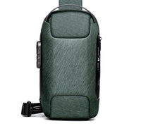 HKM-535315 Waterproof Oxford Cloth Men's Messenger Bag with Soft Handle - Multi-Color Options