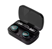 HKM-535443 True Wireless Earphones M10 - Waterproof Stereo Bass Headset with LED Digital Display for Music and Gaming