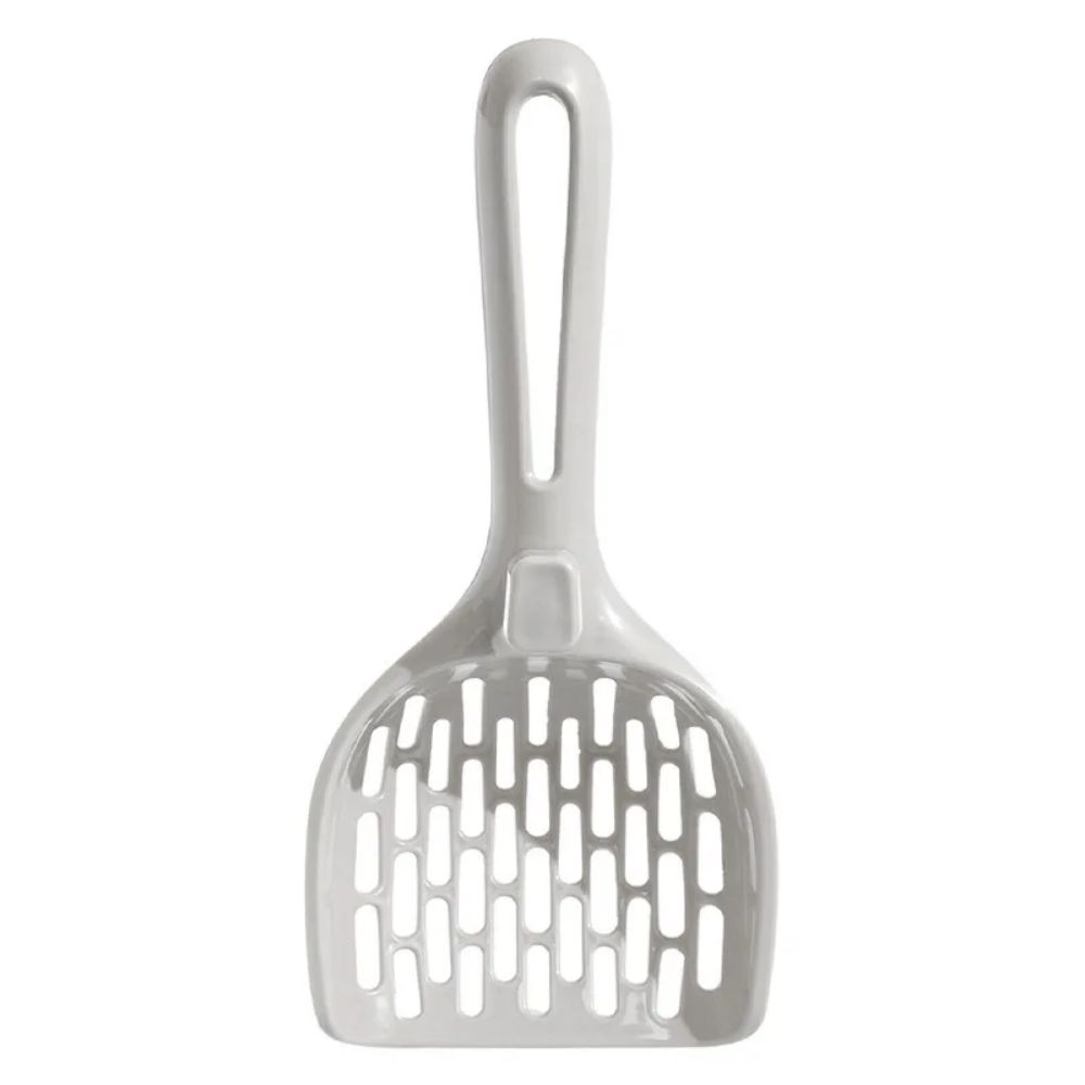HKM-5355197 Self-Cleaning Cat Litter Scoop with Base - Plastic Litter Shovel for Easy Cleaning