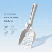HKM-5355197 Self-Cleaning Cat Litter Scoop with Base - Plastic Litter Shovel for Easy Cleaning