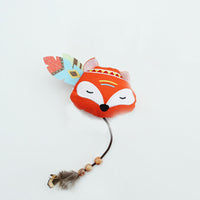 HKM-5357373 Jungle Animal Catnip Toys - Bite Resistant Interactive Kickers for Indoor Cats
