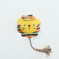 HKM-5357373 Jungle Animal Catnip Toys - Bite Resistant Interactive Kickers for Indoor Cats