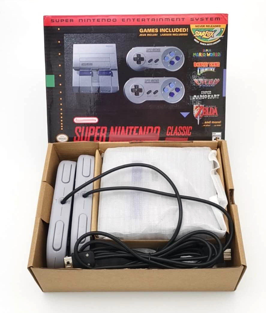 HKM-535763 16-Bit Mini Game Console with 21 Built-In Games and HDMI Output