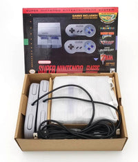 HKM-535763 16-Bit Mini Game Console with 21 Built-In Games and HDMI Output
