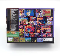 HKM-535763 16-Bit Mini Game Console with 21 Built-In Games and HDMI Output