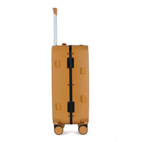 HKM-535827 4-Wheel Hard Shell Carry-On Suitcase with Front Pocket and Aluminium Frame for Travel