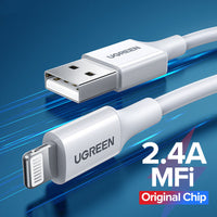 HKM-535827 MFi Certified USB Cable for iPhone – 1.5m Fast Charging Data Cable, Compatible with XS Max/SE/8/7/6