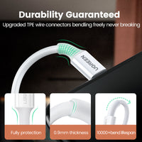HKM-535827 MFi Certified USB Cable for iPhone – 1.5m Fast Charging Data Cable, Compatible with XS Max/SE/8/7/6