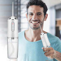 HKM-535955 3-Speed Handheld Electric Flosser for Effective Oral Care