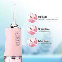 HKM-535955 3-Speed Handheld Electric Flosser for Effective Oral Care