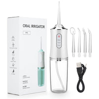 HKM-535955 3-Speed Handheld Electric Flosser for Effective Oral Care