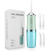 HKM-535955 3-Speed Handheld Electric Flosser for Effective Oral Care