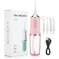 HKM-535955 3-Speed Handheld Electric Flosser for Effective Oral Care