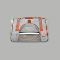 HKM-5359933 Portable Cat and Dog Travel Bag with Safety Features and Storage Options