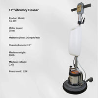 HKM-536019 Compact 13-Inch Multifunctional Floor Scrubber for Wood, Marble, and Ceramic Tile Cleaning