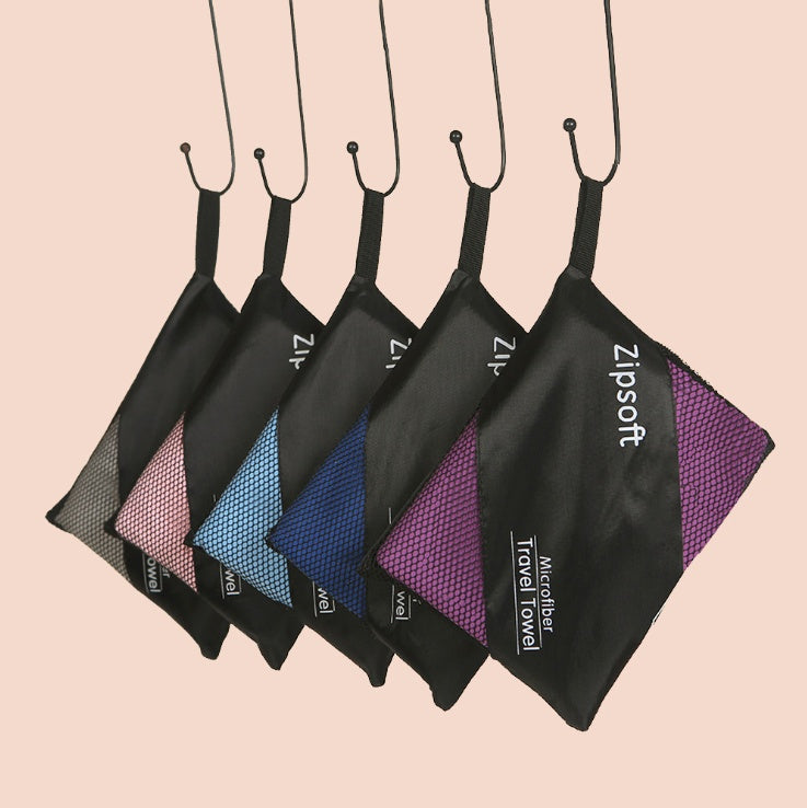 HKM-536019 Superfine Fiber Exercise Towel - Multiple Sizes Available