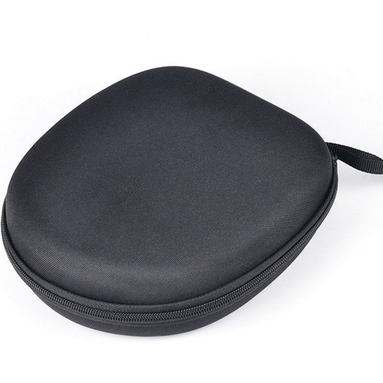 HKM-536275 Large EVA Earphone Storage Bag - Durable, Scratch Resistant, Anti-Fall and Compression Design - Black, 23*20*6.5 cm