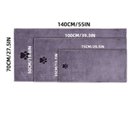 HKM-5363133 Extra Large Microfiber Pet Bath Towel - Quick Drying, Highly Absorbent, Lint-Free, Thickened Design