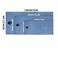HKM-5363133 Extra Large Microfiber Pet Bath Towel - Quick Drying, Highly Absorbent, Lint-Free, Thickened Design