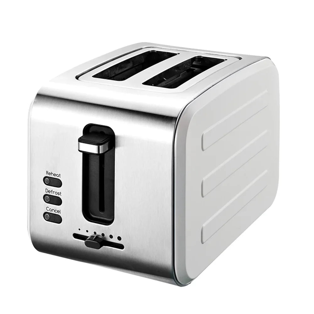 HKM-536339 Stainless Steel 2-Slice Electric Sandwich Toaster with Smart Features