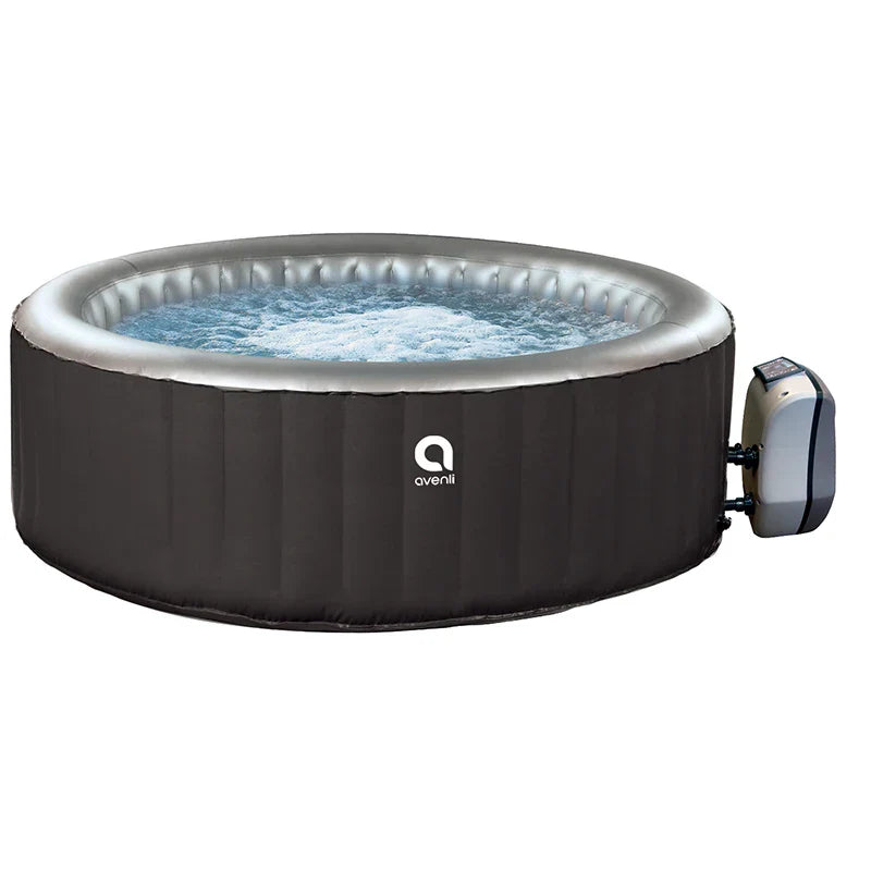 HKM-536467 Inflatable Outdoor Spa Pool and Swim Spa, 165cm x 70cm Inflatable Hot Tub