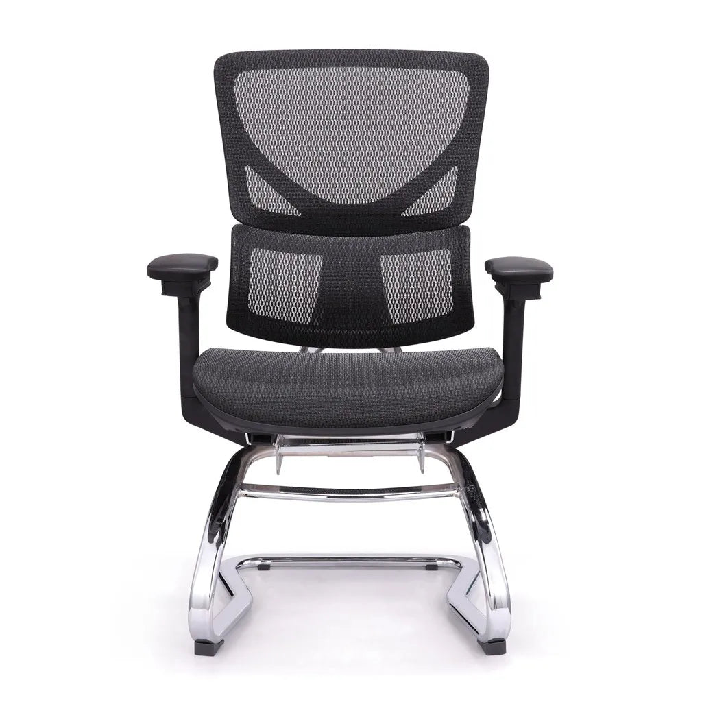 HKM-536531 Affordable Office Chair with Mesh Backrest and Bow Base for Meeting Rooms and Conferences