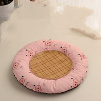 HKM-5367485 Round Waterproof Pet Mats - For Dogs and Cats, Four Seasons Use, Non-Hairy, Available in Various Sizes