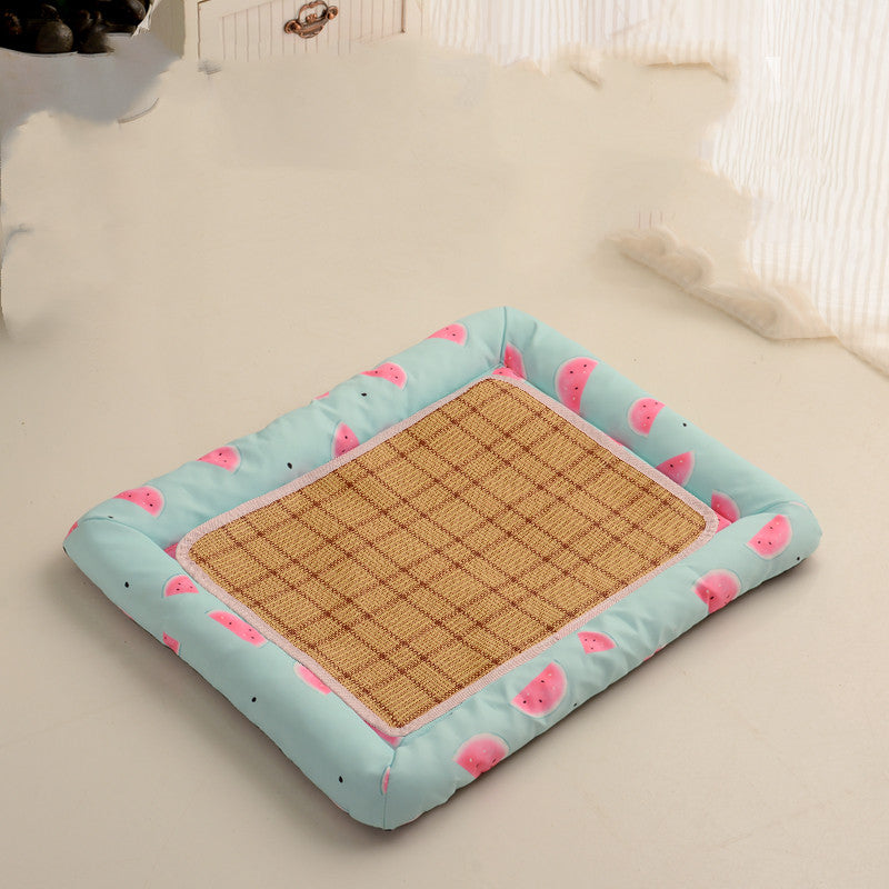 HKM-5367485 Round Waterproof Pet Mats - For Dogs and Cats, Four Seasons Use, Non-Hairy, Available in Various Sizes