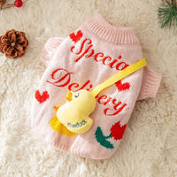 HKM-5367997 Cozy Rabbit Sweater for Small Dogs - Perfect for Spring and Autumn