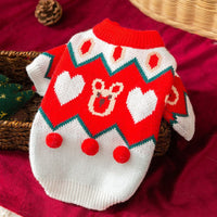 HKM-5367997 Cozy Rabbit Sweater for Small Dogs - Perfect for Spring and Autumn