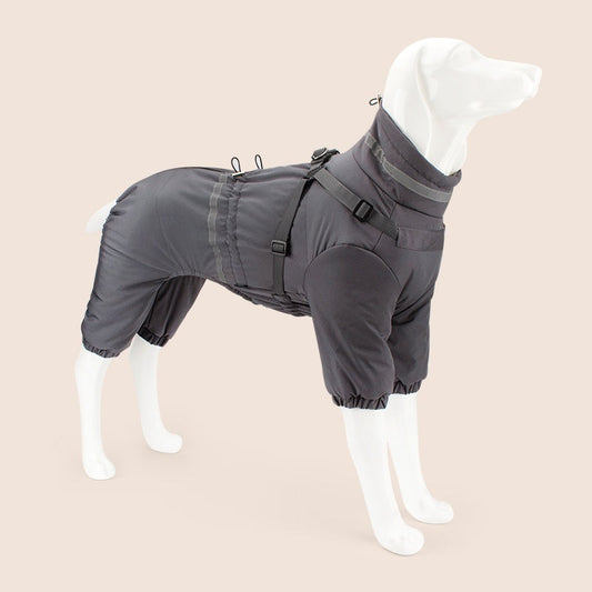 HKM-5369021 All-Season Cozy Cotton-Padded Jacket for Pets - Available in Multiple Sizes and Colors